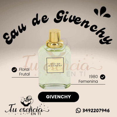 EAU DE GIVENCHY (1980) -...