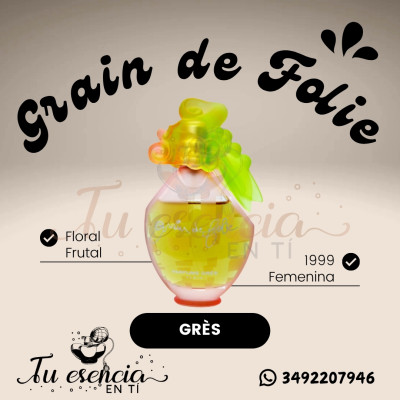 GRAIN DE FOLIE - Grès 15ml