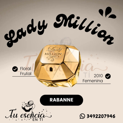 LADY MILLION - Rabanne 60ml