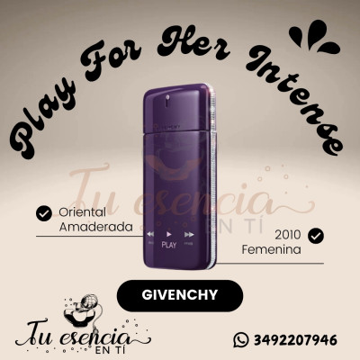 PLAY FOR HER INTENSE - Givenchy 15ml