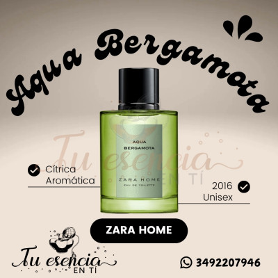 AQUA BERGAMOTA - Zara Home 60ml