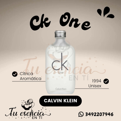 CK ONE - Calvin Klein 60ml