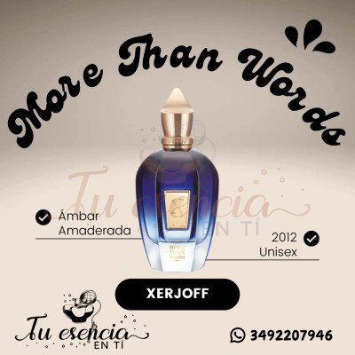 MORE THAN WORD - Xerjoff 60ml