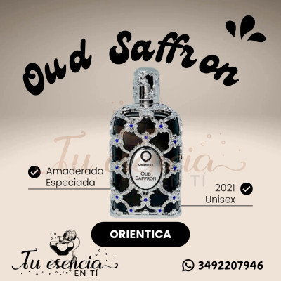 OUD SAFFRON - Orientica 15ml