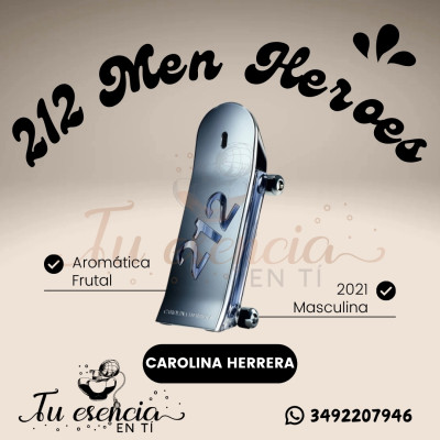 212 MEN HEROES - Carolina...