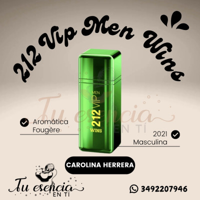 212 VIP MEN WINS - Carolina...