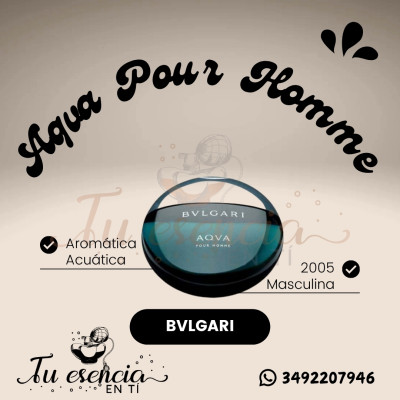AQVA POUR HOMME - Bvlgari 60ml
