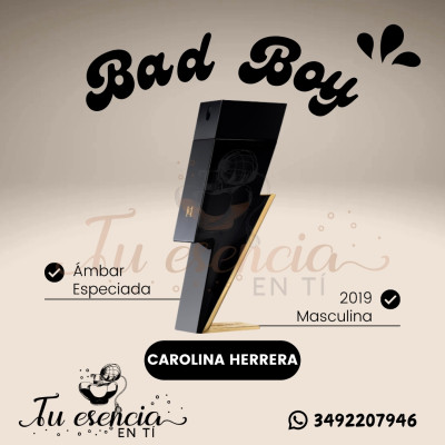 BAD BOY - Carolina Herrera...
