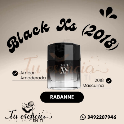 BLACK XS (2018) - Rabanne 60ml