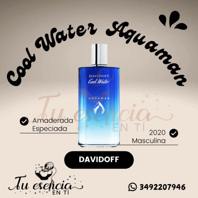 COOL WATER AQUAMAN - Davidoff 15ml