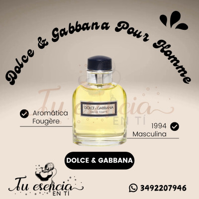 DOLCE & GABBANA POUR HOMME...