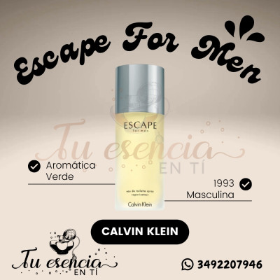 ESCAPE FOR MEN - Calvin...