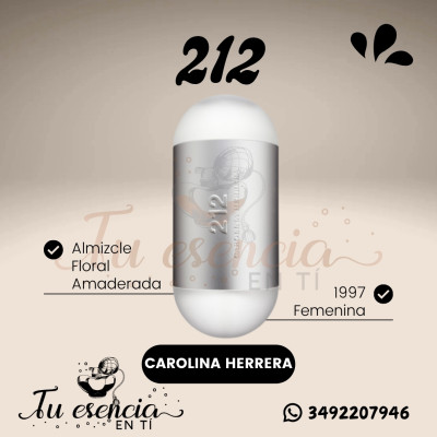 212 - Carolina Herrera 15ml