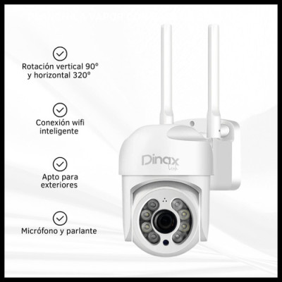 Cámaras De Seguridad Smart Ip 1080p Wifi Visión Nocturna X2