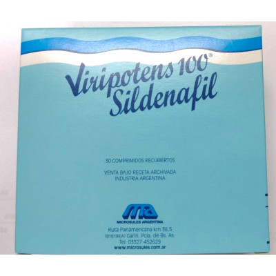 VIRIPOTENS 100MG X 30 COMP